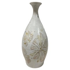 Vase signé Robert Maxwell Earthgender Large Mid-Century California Pottery Vase