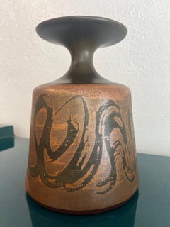 Robert Maxwell For Designs West Stoneware Vase