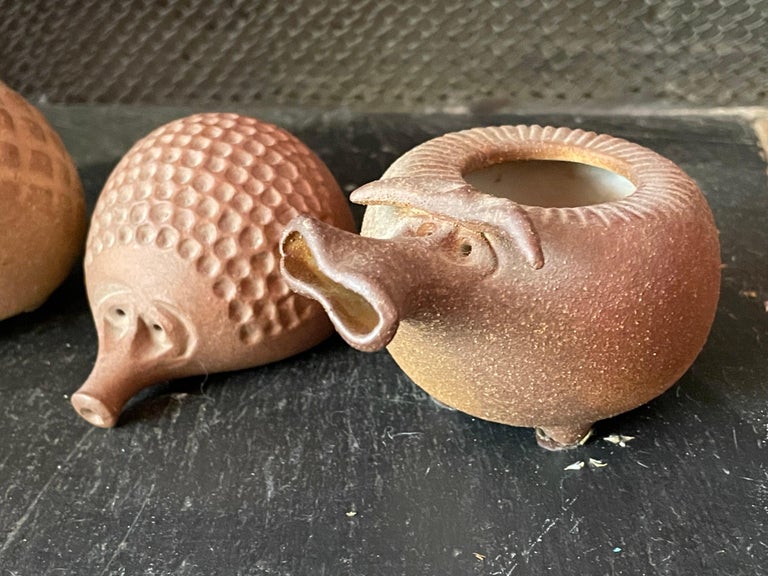 Robert Maxwell for Earthgender Critter Sculptures, Set of Three at