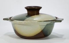 Robert Maxwell für Pottery Craft Steinguttopf mit Deckel