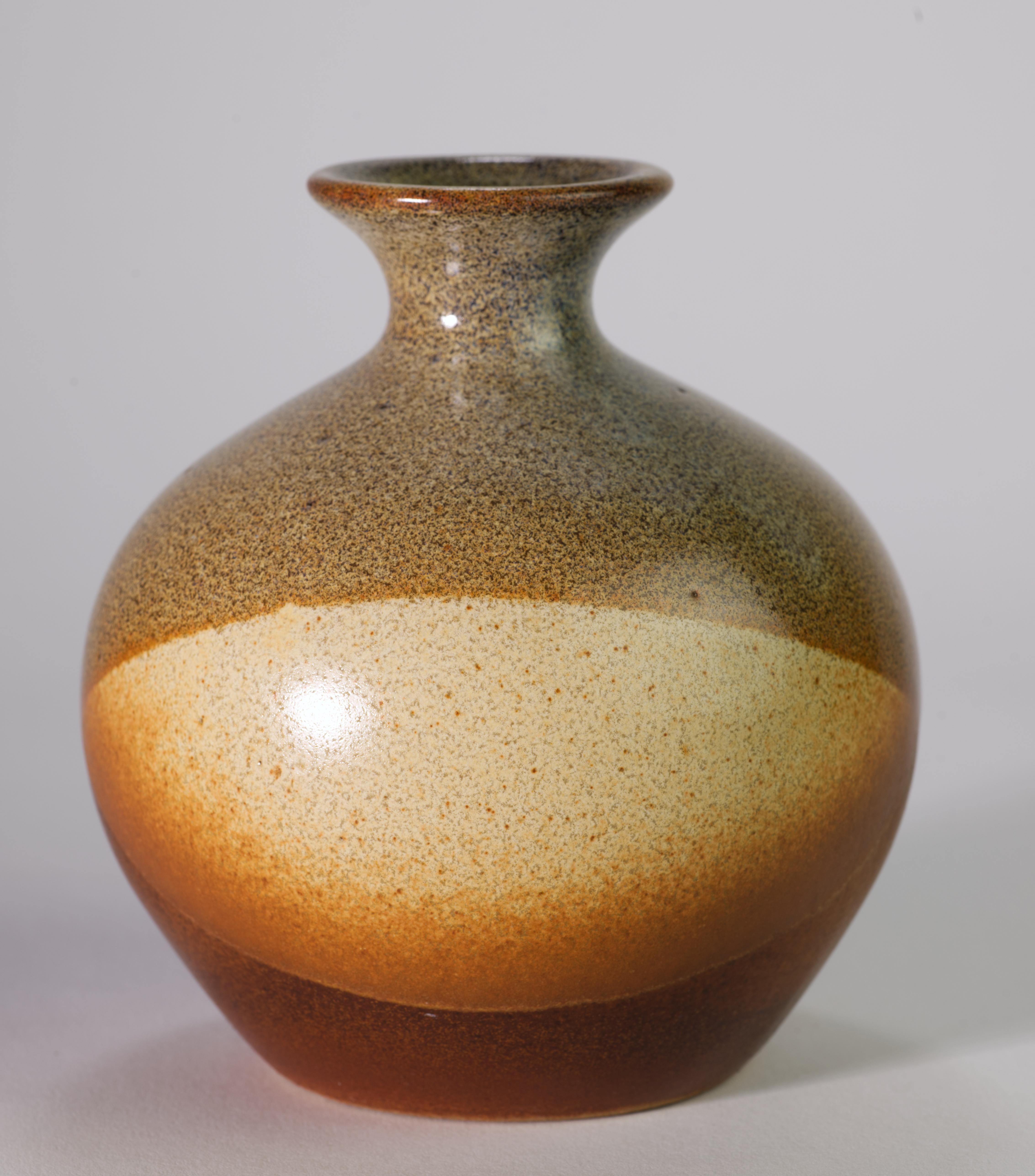Mid-Century moderno Robert Maxwell per il vaso Bud di Pottery Craft USA in vendita