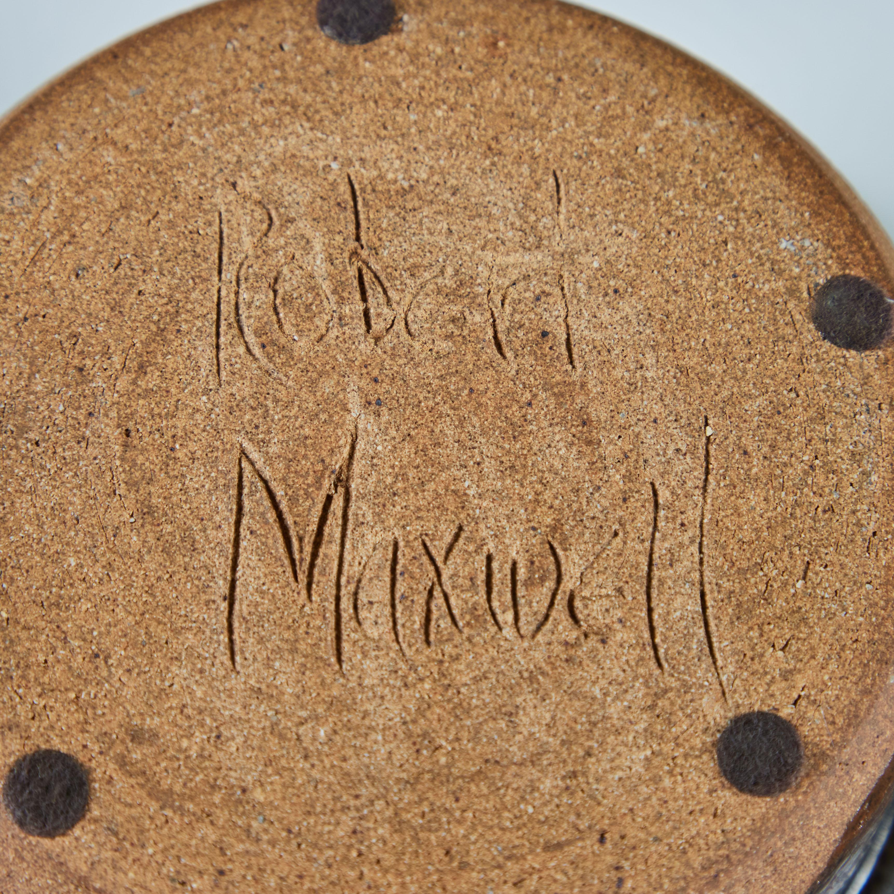 Robert Maxwell Lidded Stoneware Pot For Sale 7