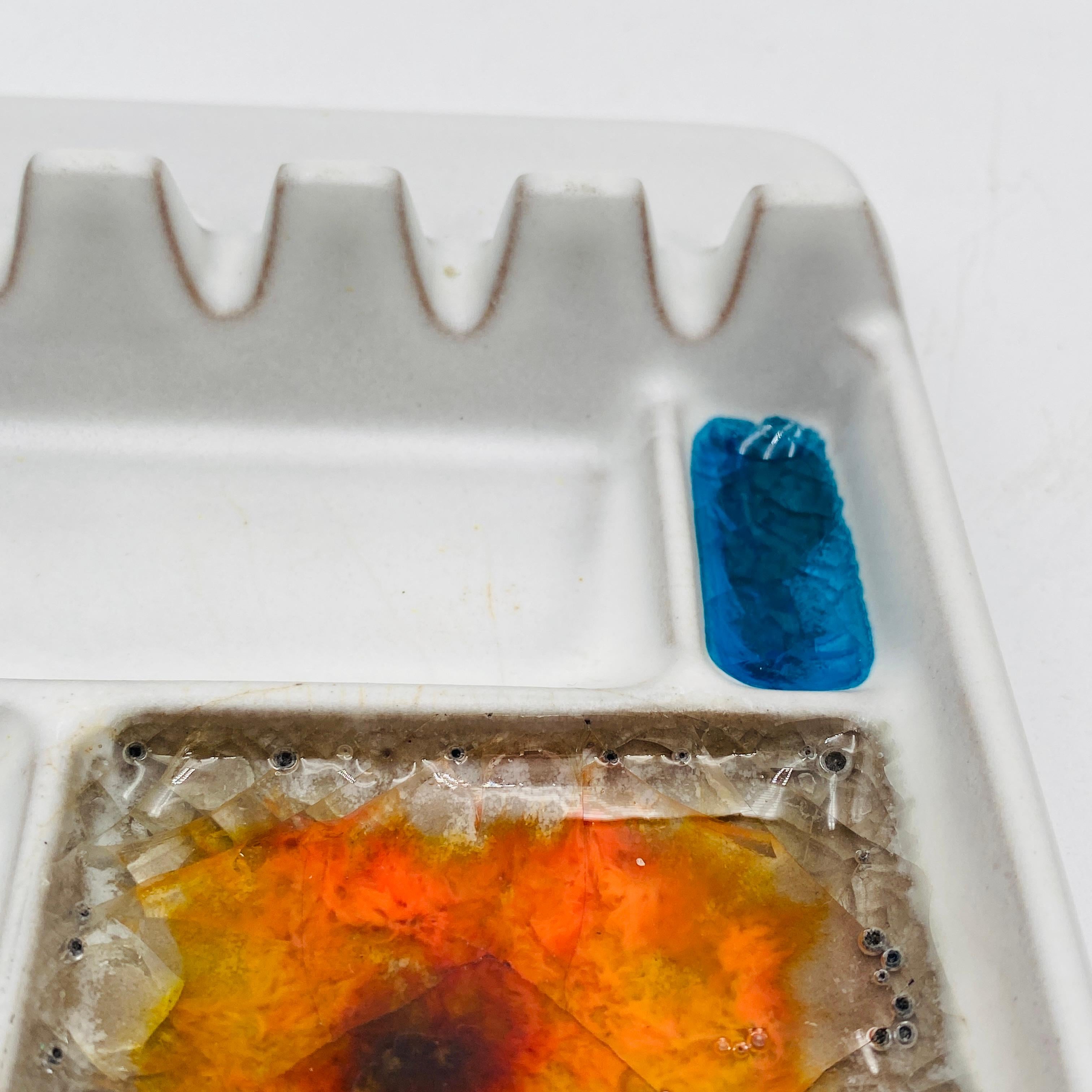 Cendrier en poterie du milieu du siècle de Robert Maxwell 