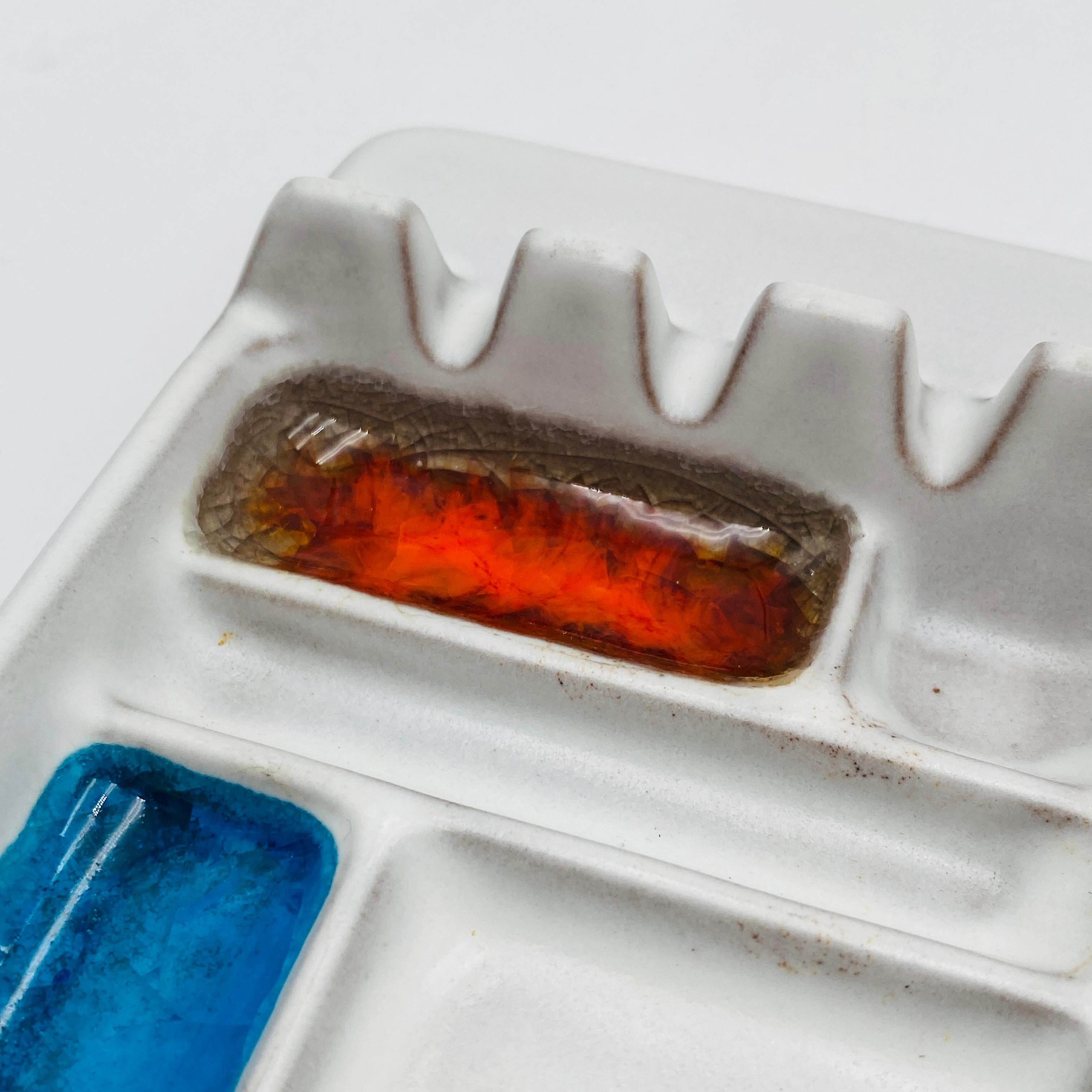 Cendrier en poterie du milieu du siècle de Robert Maxwell 