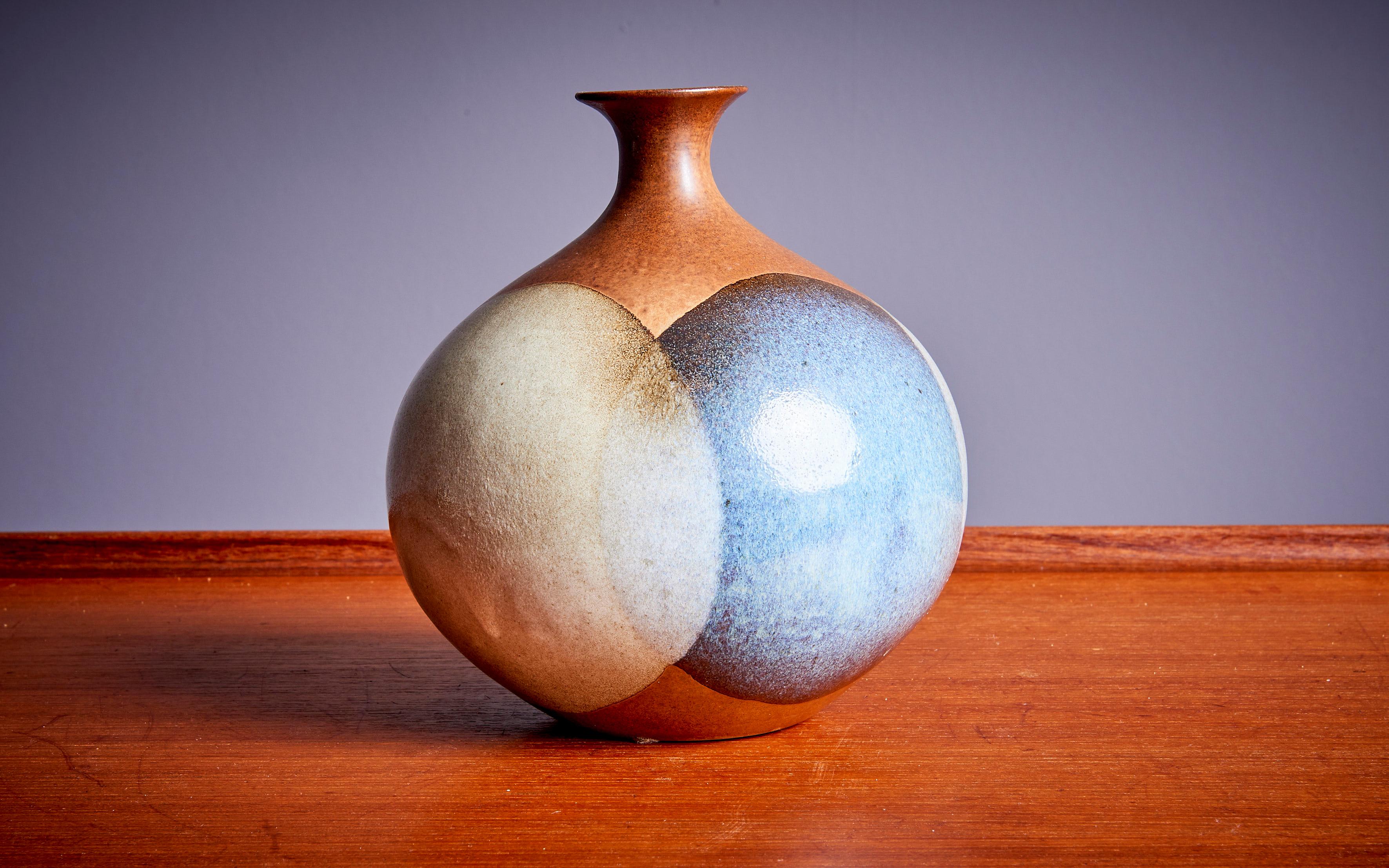 Robert Maxwell: 3er-Set Keramikvasen, USA – 1970er Jahre  (Moderne der Mitte des Jahrhunderts) im Angebot