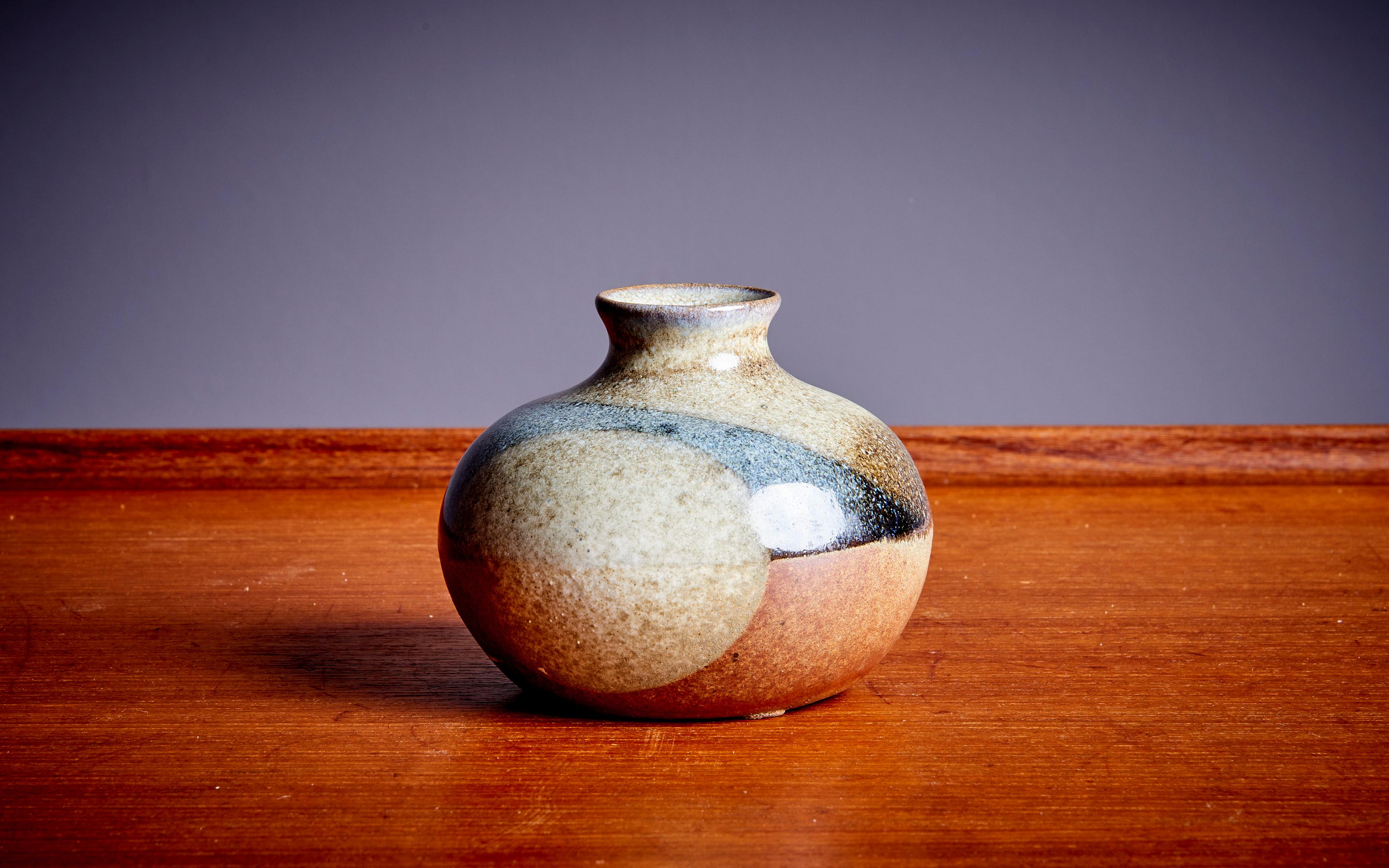 Set di 3 vasi in ceramica Robert Maxwell, USA - Anni '70 in vendita 2