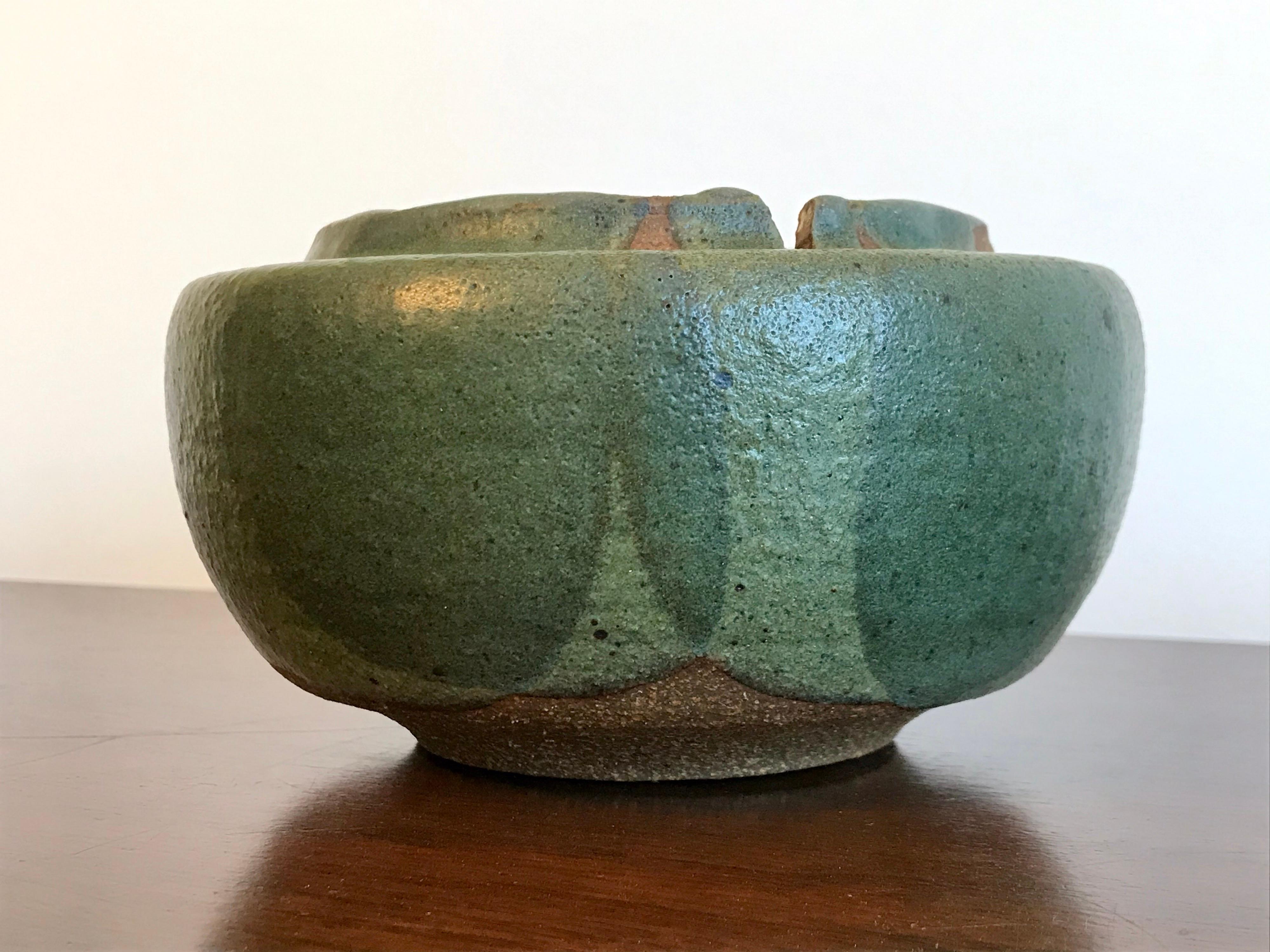 Mid-Century Modern Robert Maxwell Small Studio Pottery Bowl
