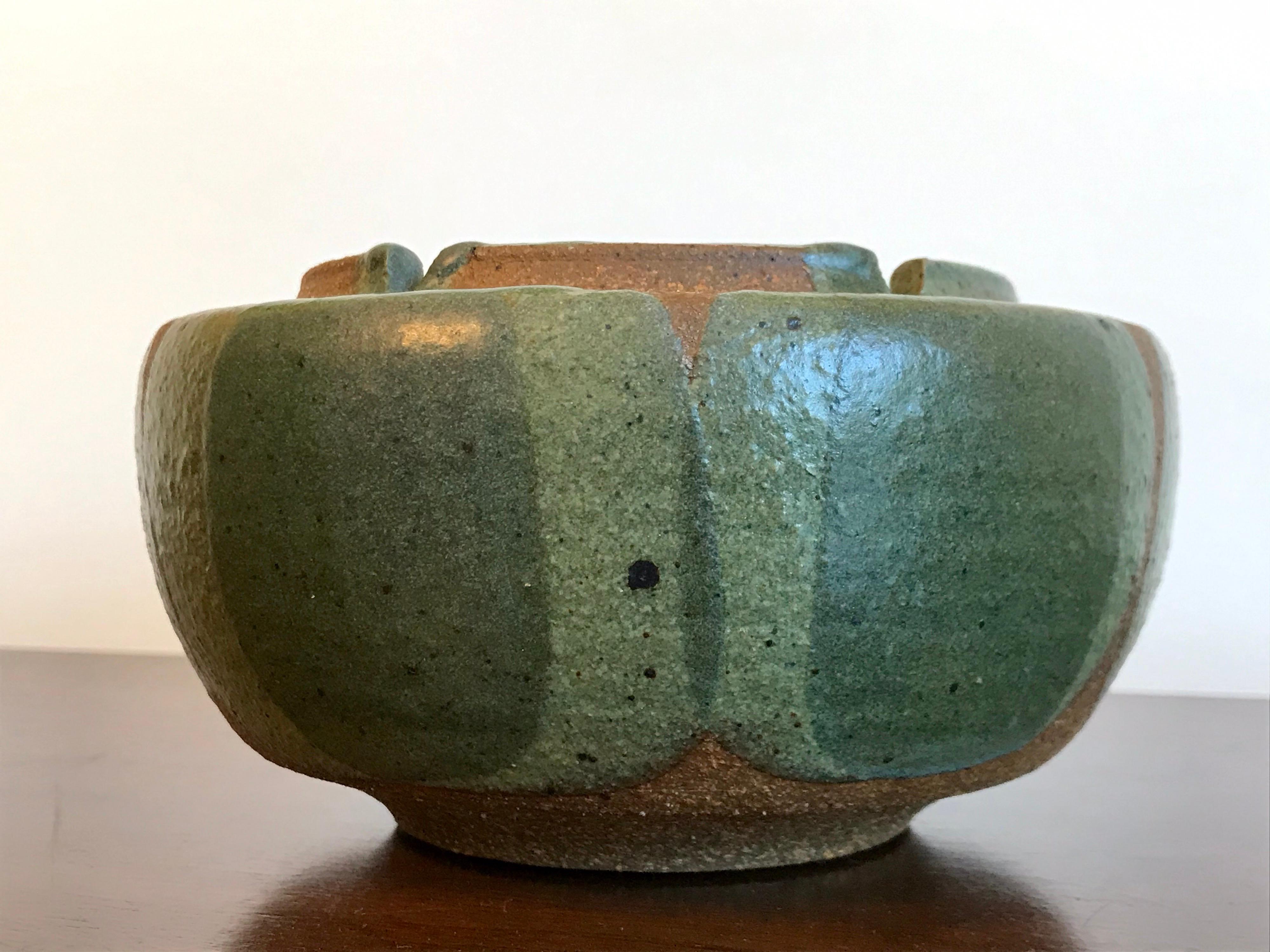 Robert Maxwell Small Studio Pottery Bowl In Good Condition In Los Angeles, CA
