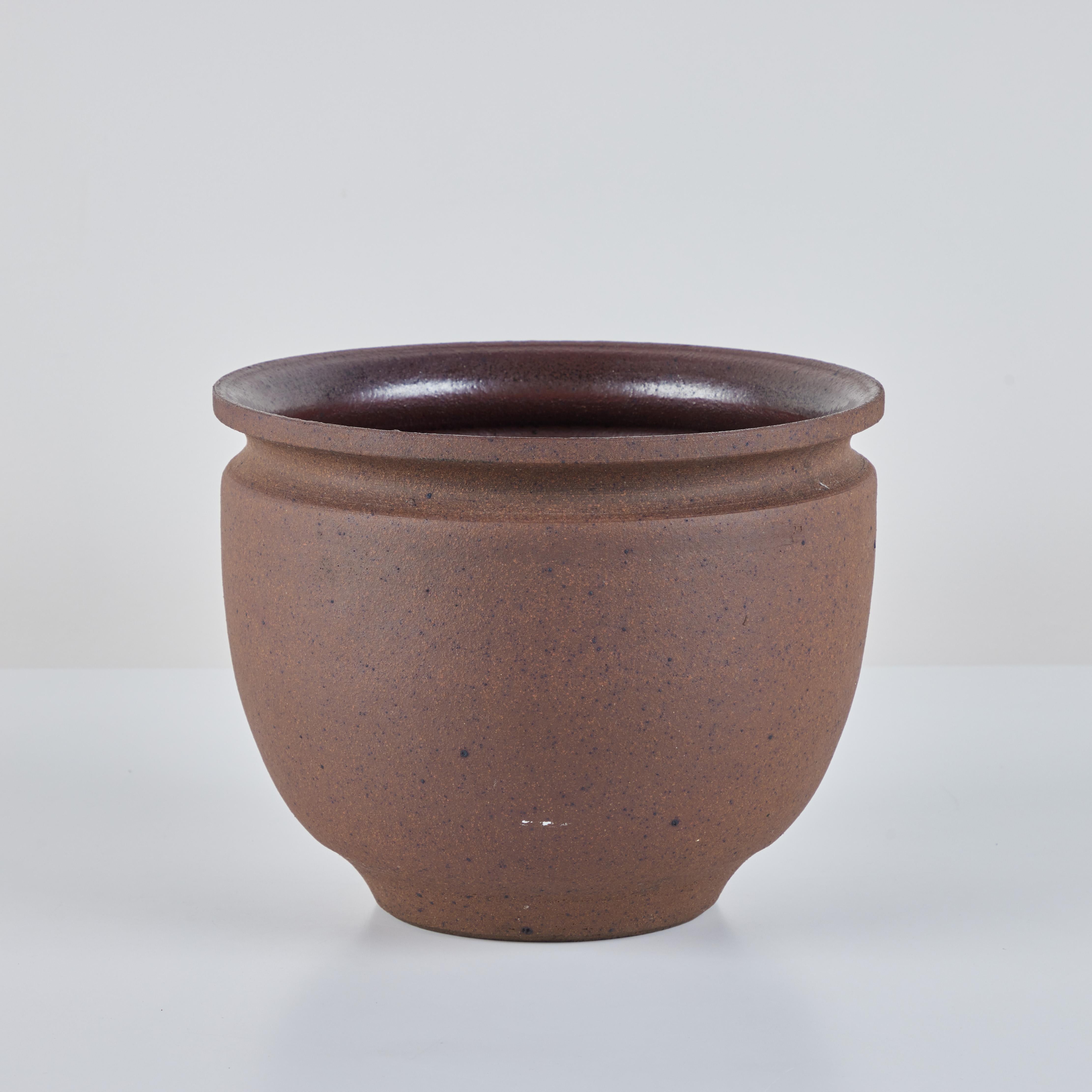 Robert Maxwell Stoneware Planter In Excellent Condition For Sale In Los Angeles, CA