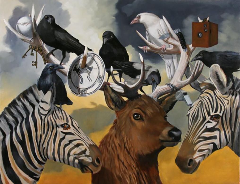 Robert McCauley Animal Painting - Continental Drift