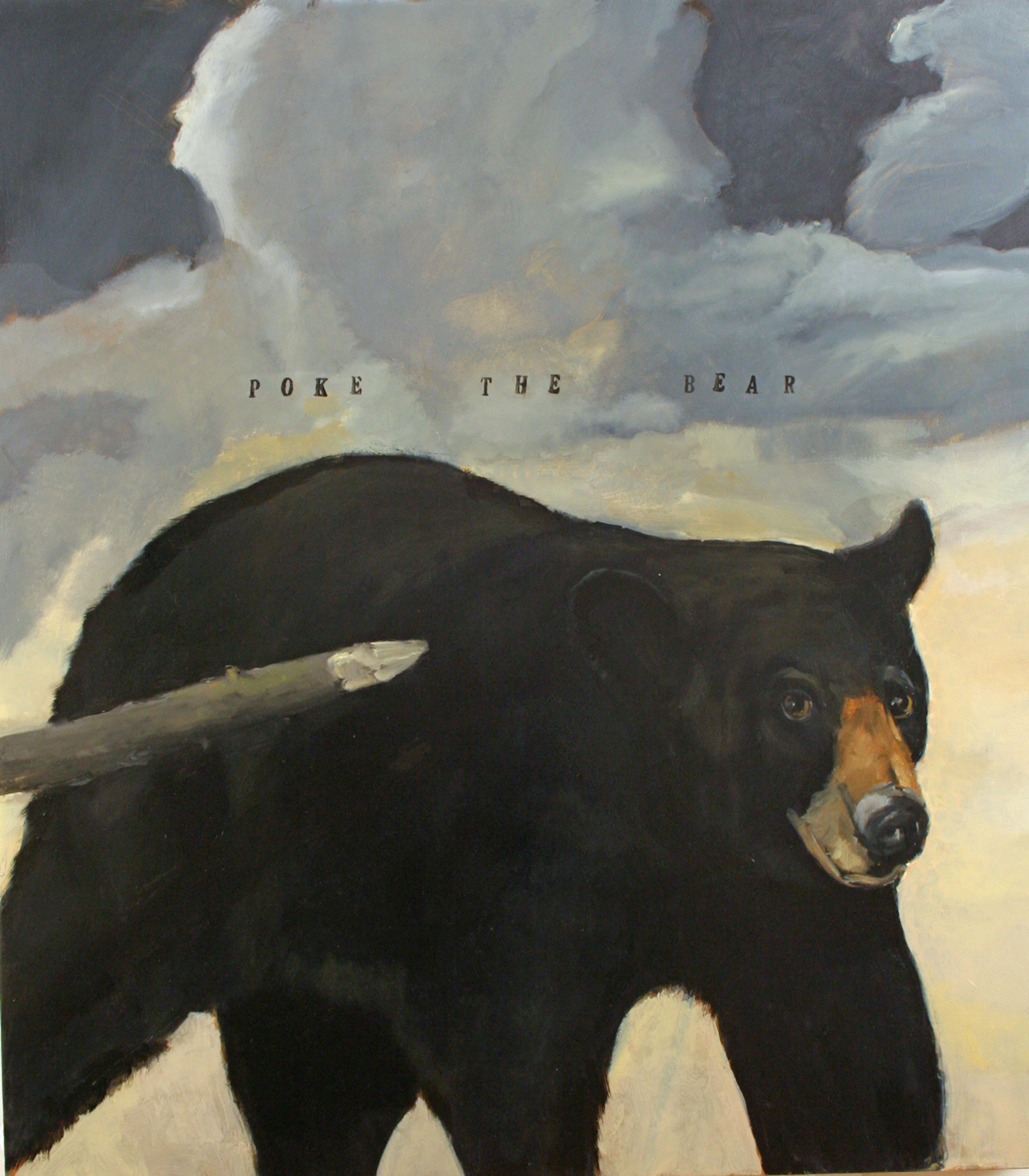 Robert McCauley Animal Painting - Poke the Bear