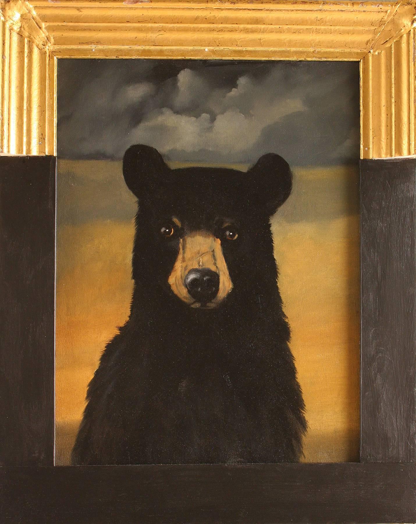 Robert McCauley Animal Painting - Post Modern De-constructed Forrest