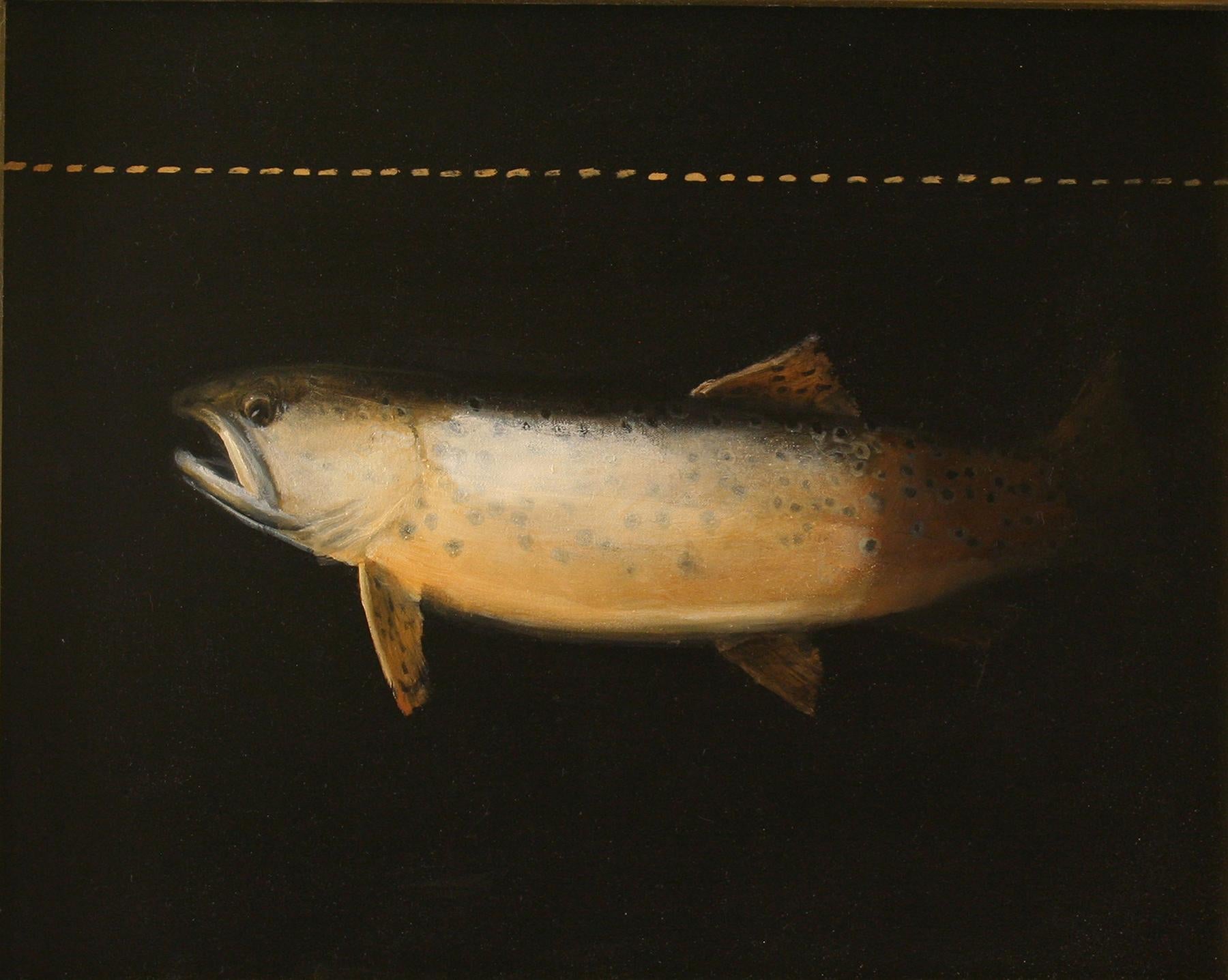 Robert McCauley Animal Painting - Thought Diver