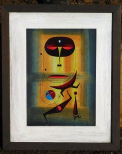 Robert McChesney Watercolor Titled "Investigators"