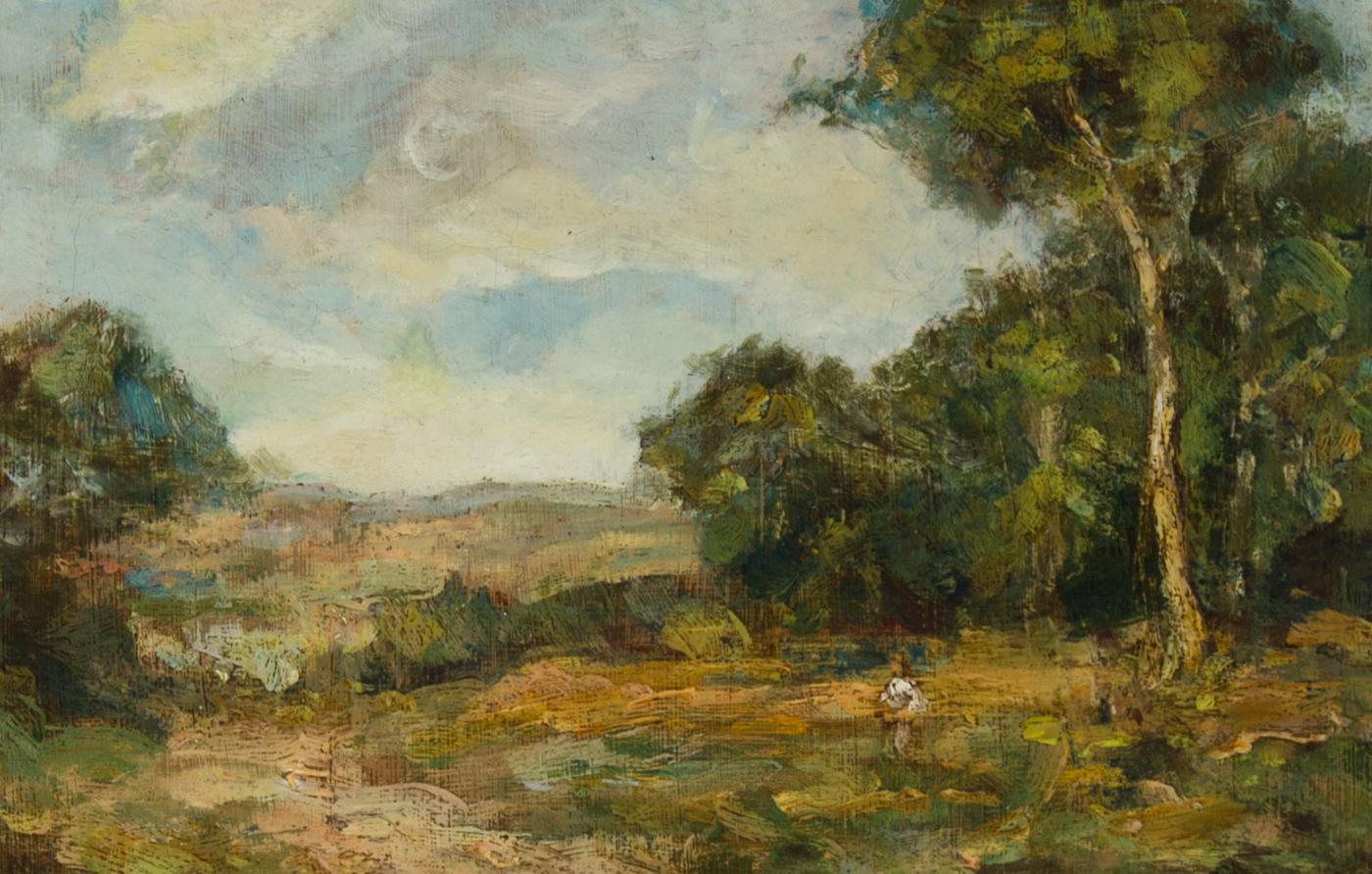 Attrib Robert McGregor (1848-1922) - Early 20th Century Oil, A Summer Landscape - Painting by Robert McGregor R.S.A