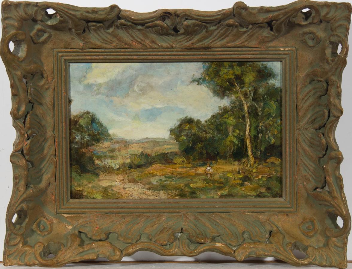 Robert McGregor R.S.A Landscape Painting - Attrib Robert McGregor (1848-1922) - Early 20th Century Oil, A Summer Landscape