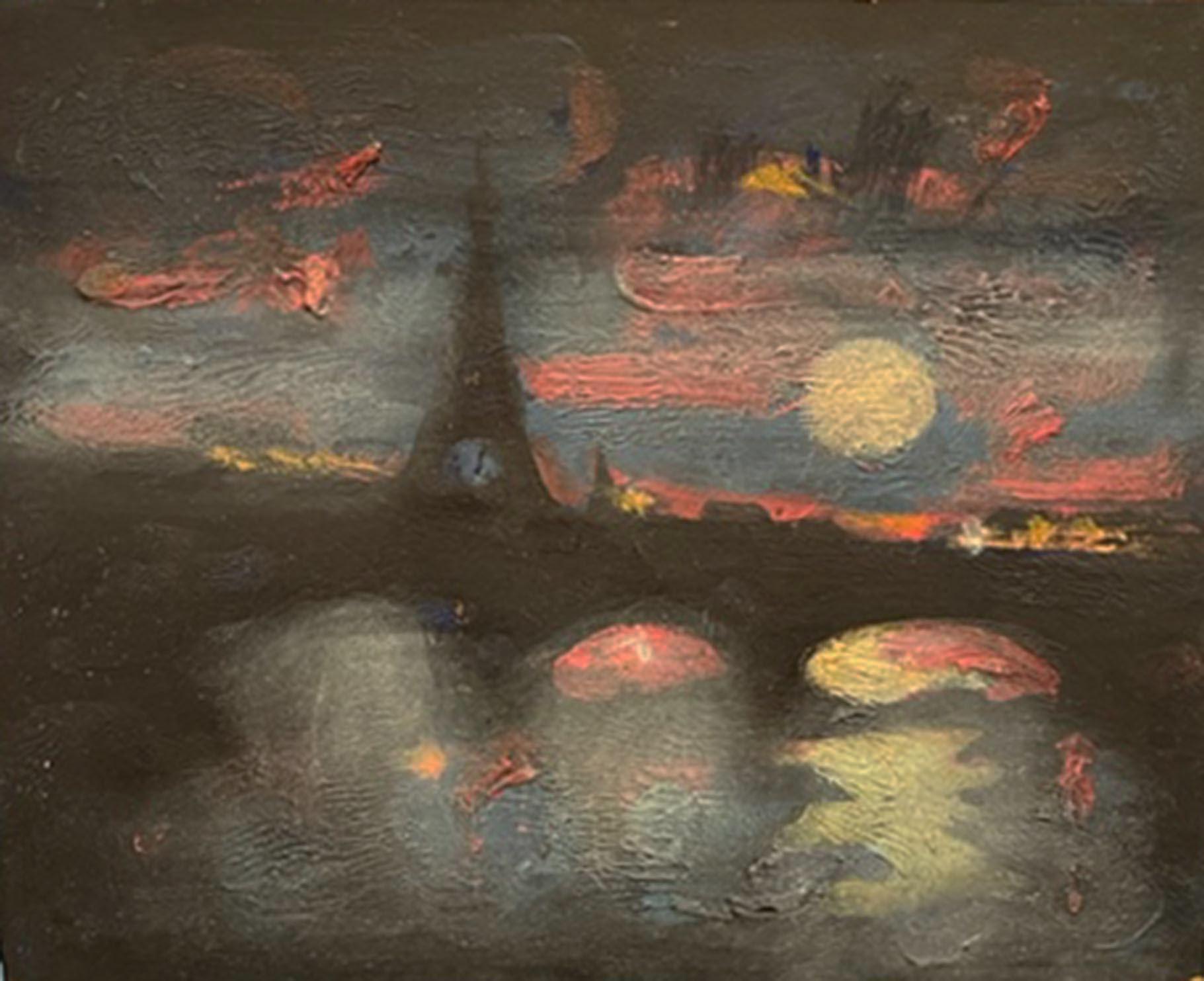 Robert McIntosh Landscape Painting - Paris Evening