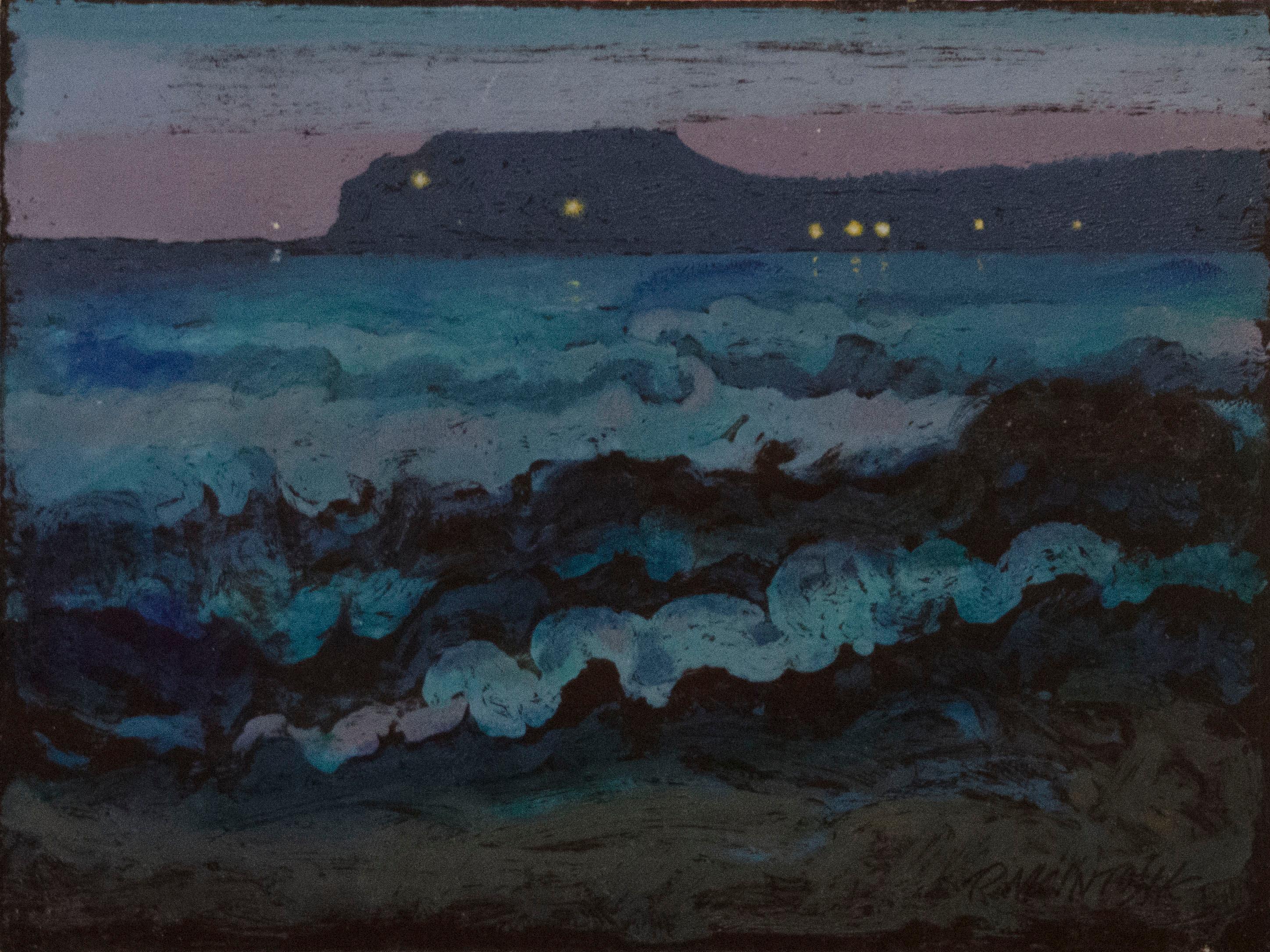 Landscape Painting di Robert McIntosh - Point Dume #2