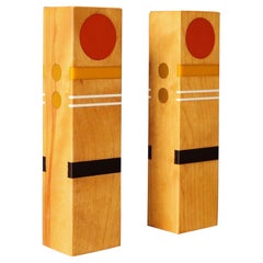 Robert McKeown Handcrafted Salt & Pepper Shakers, California, 1976