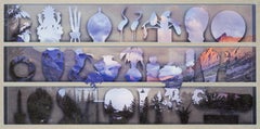 "Palacio de Cristal" -- Pintura sobre lienzo de Robert Minervini