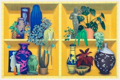 "Igual que la miel" -- Pintura sobre lienzo de Robert Minervini