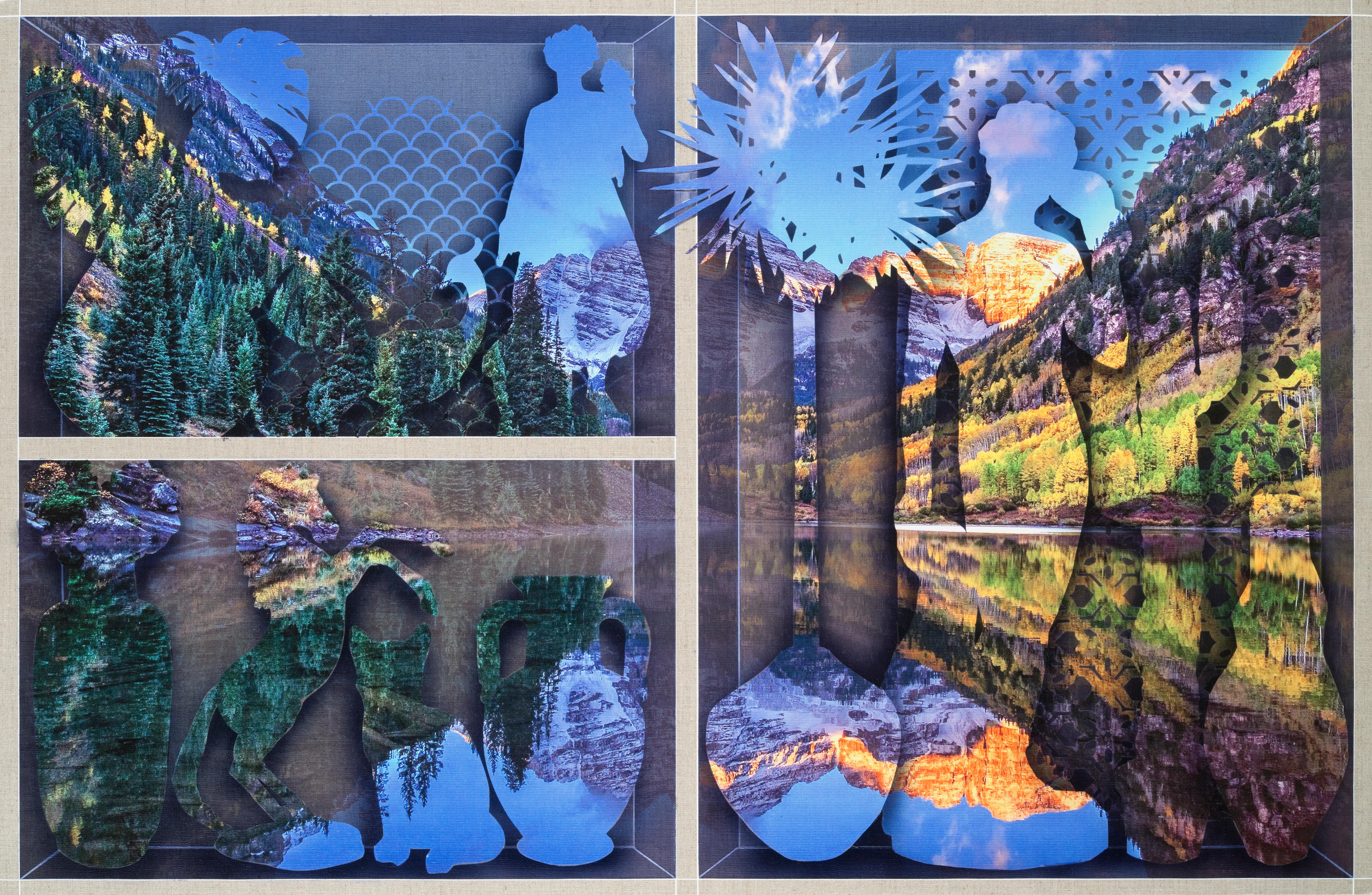 La práctica de Robert Minervini abarca la pintura, el grabado, la pintura mural y las obras de arte público para lugares concretos. 

Su obra examina una relación en evolución entre la naturaleza y la cultura a través de la representación de