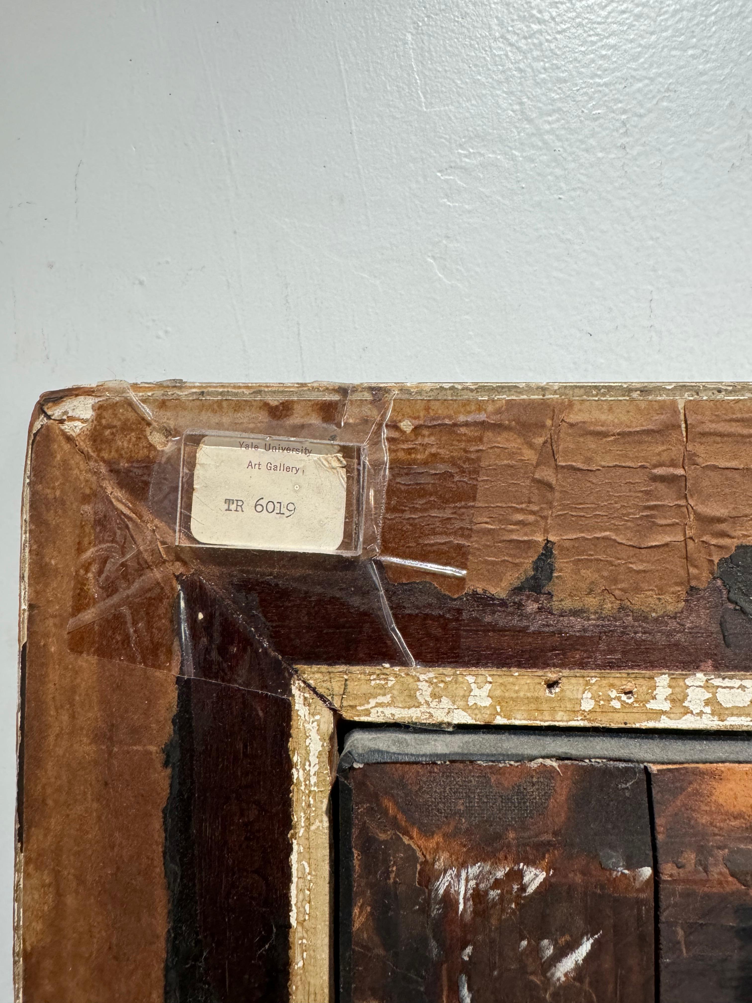 MUSEO ESPOSTO DEL 1879 Natura morta americana con vasi asiatici e mandolino in vendita 9