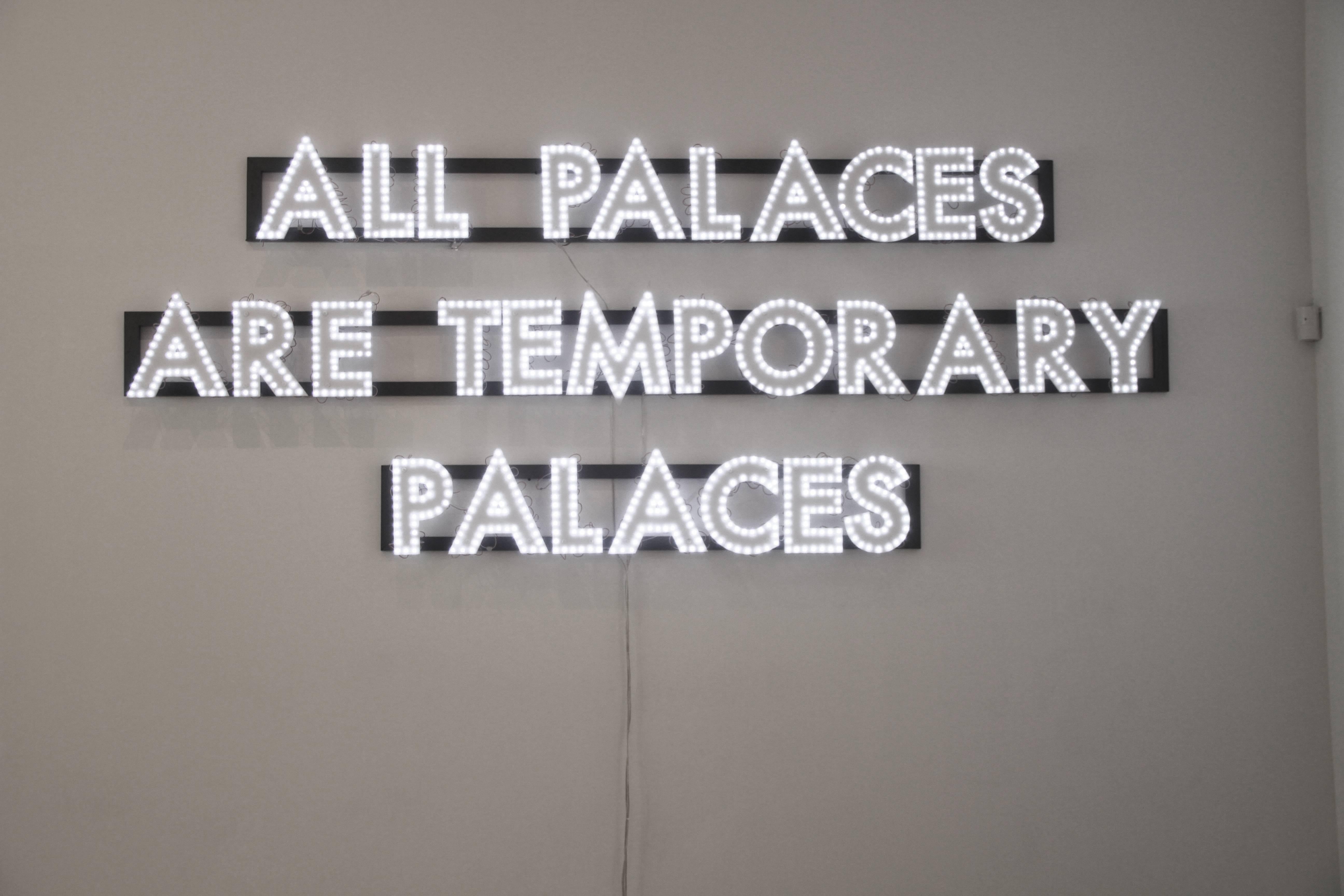 All Palaces - Mixed Media Art by Robert Montgomery
