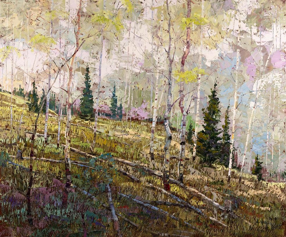 Edge of the Forest - Painting by Robert Moore (b.1957)