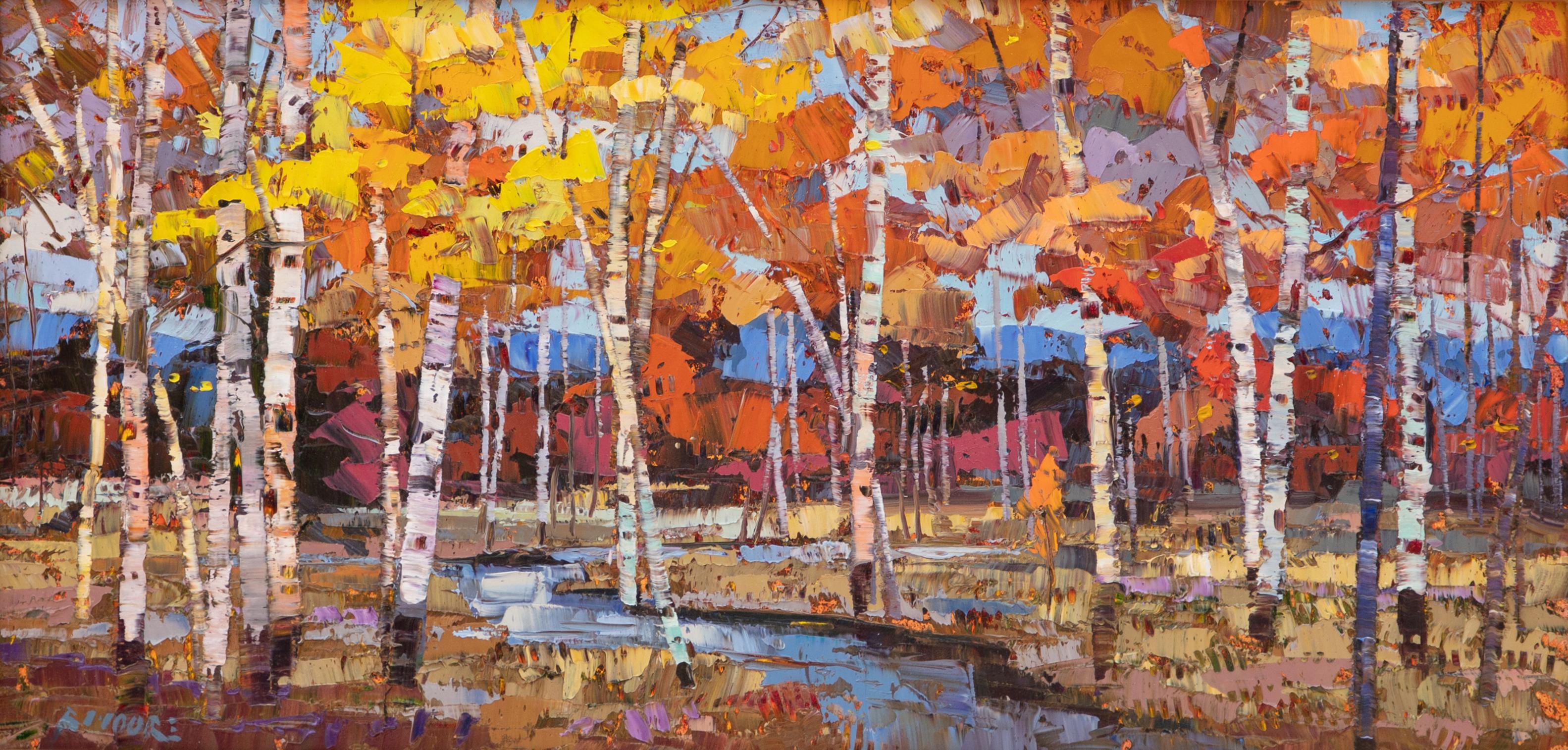 Full Spectrum - Impressionist Painting by Robert Moore (b.1957)