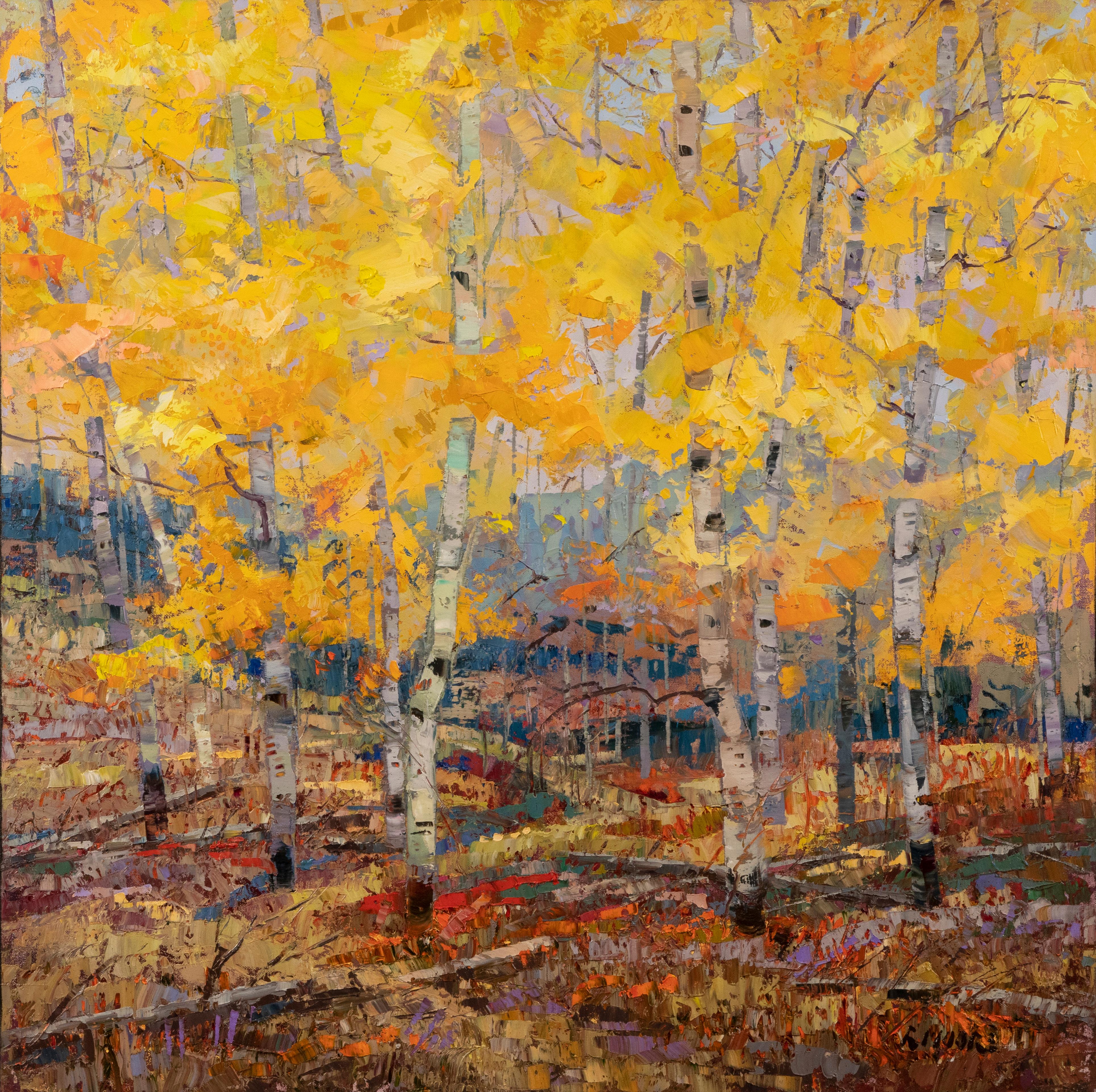 Glorious - Impressionist Painting by Robert Moore (b.1957)