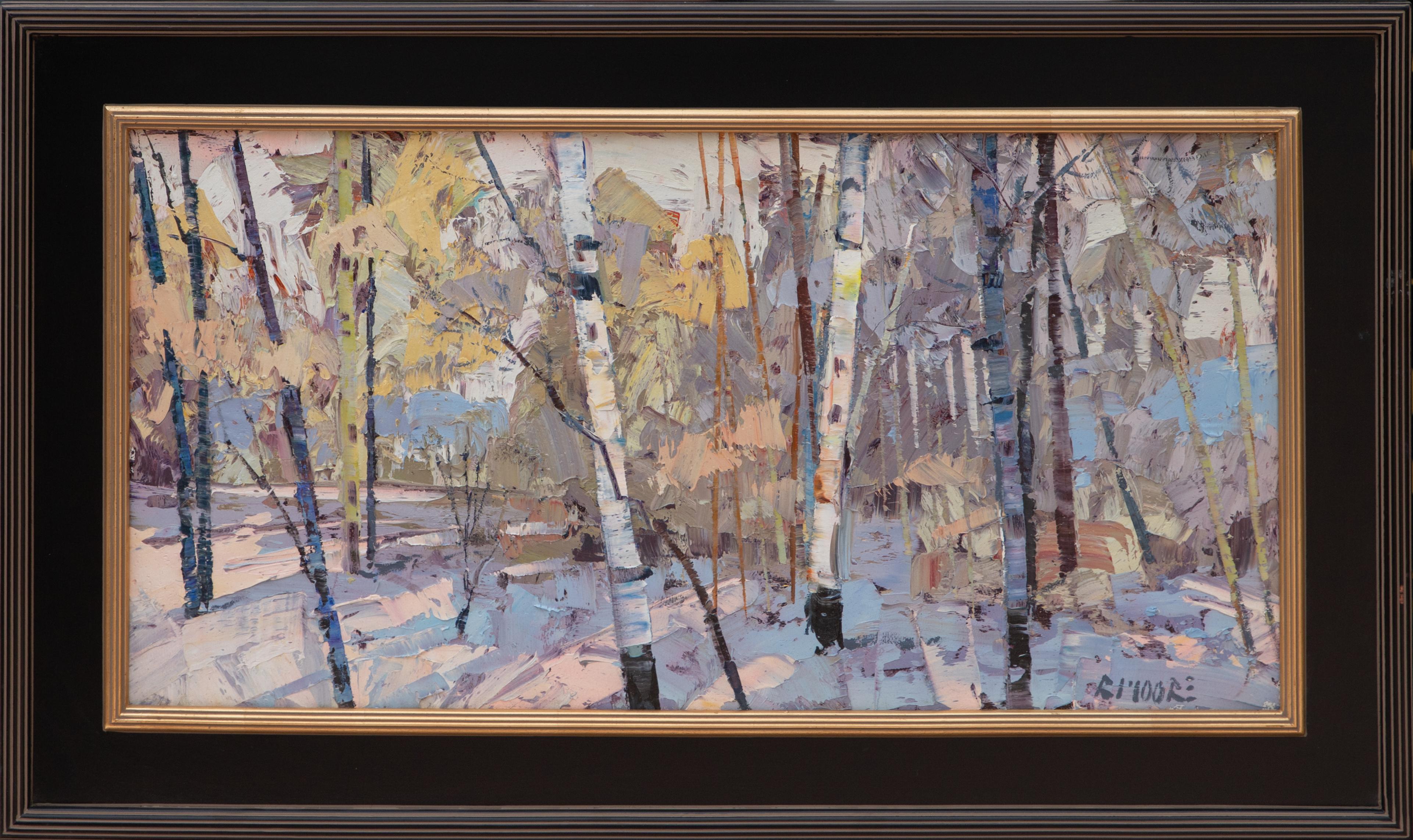 Januar Farbe – Painting von Robert Moore (b.1957)