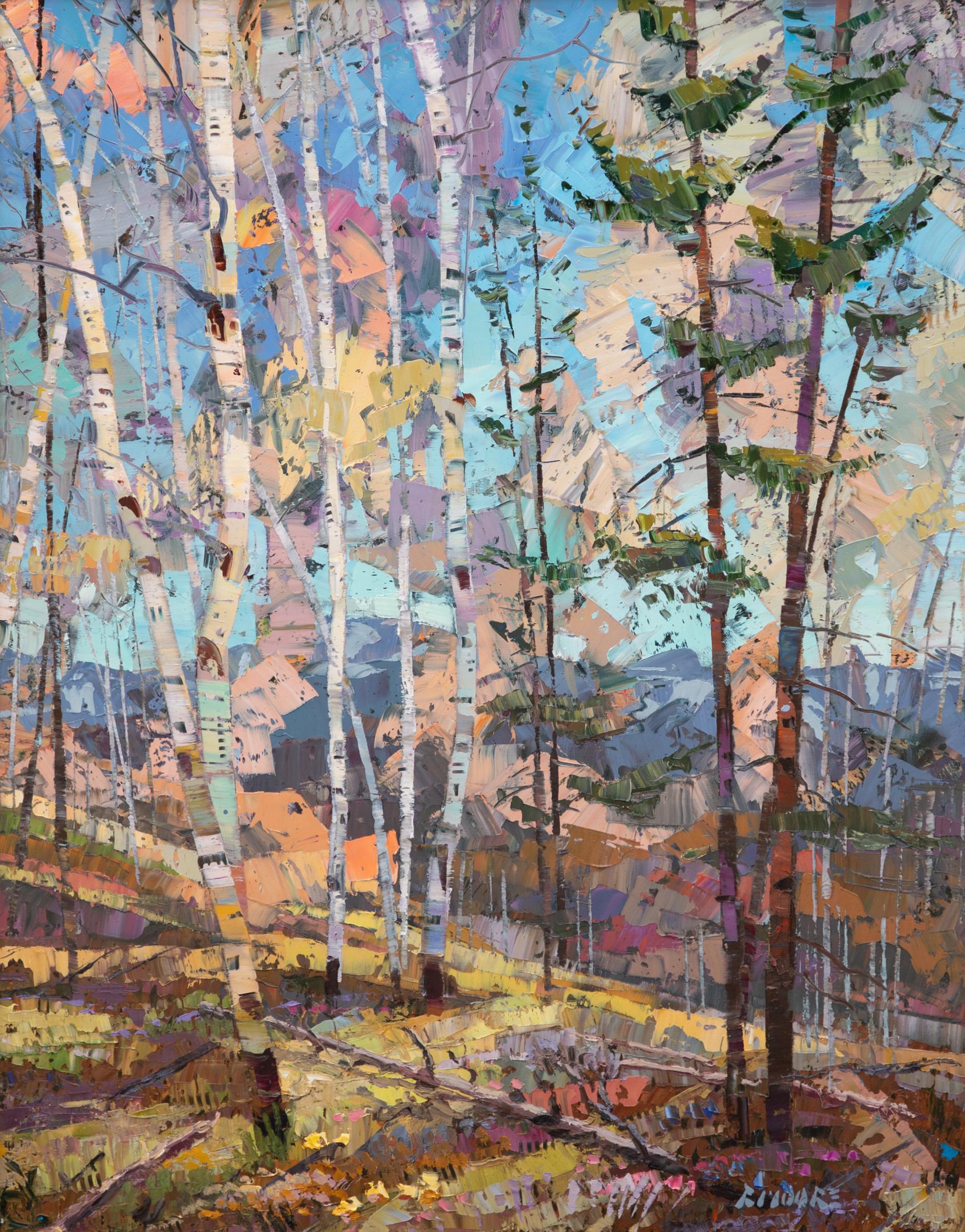 Progression - Impressionist Painting by Robert Moore (b.1957)