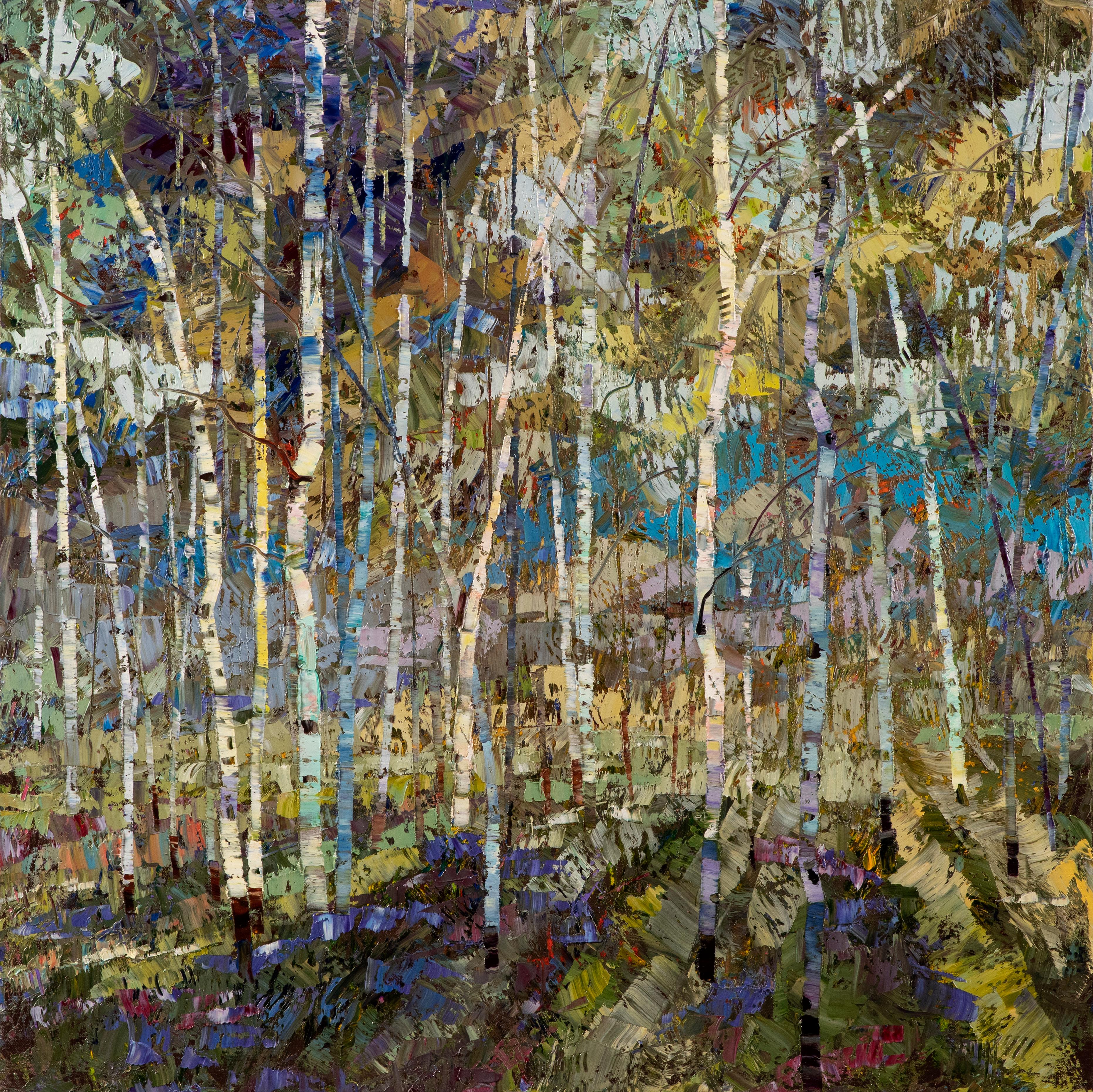 Secret Place - Impressionist Painting by Robert Moore (b.1957)