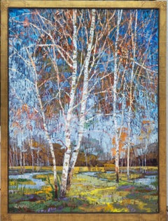 Sunlit Birch