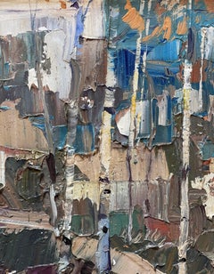 "November Sketch" (2013) By Robert Moore, Original Oil Landscape Painting