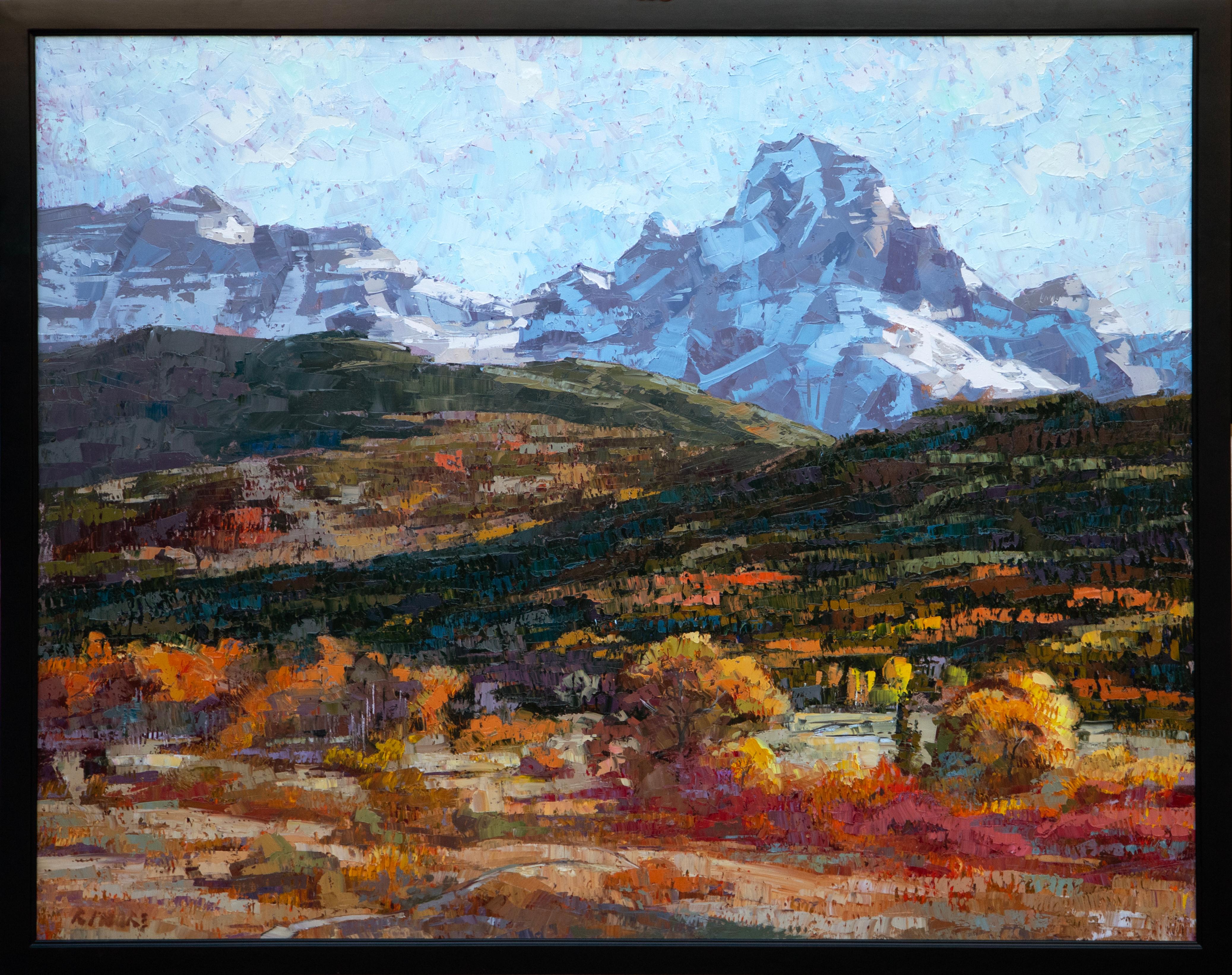 Robert Moore Landscape Painting - Rocky Mountain Majesty