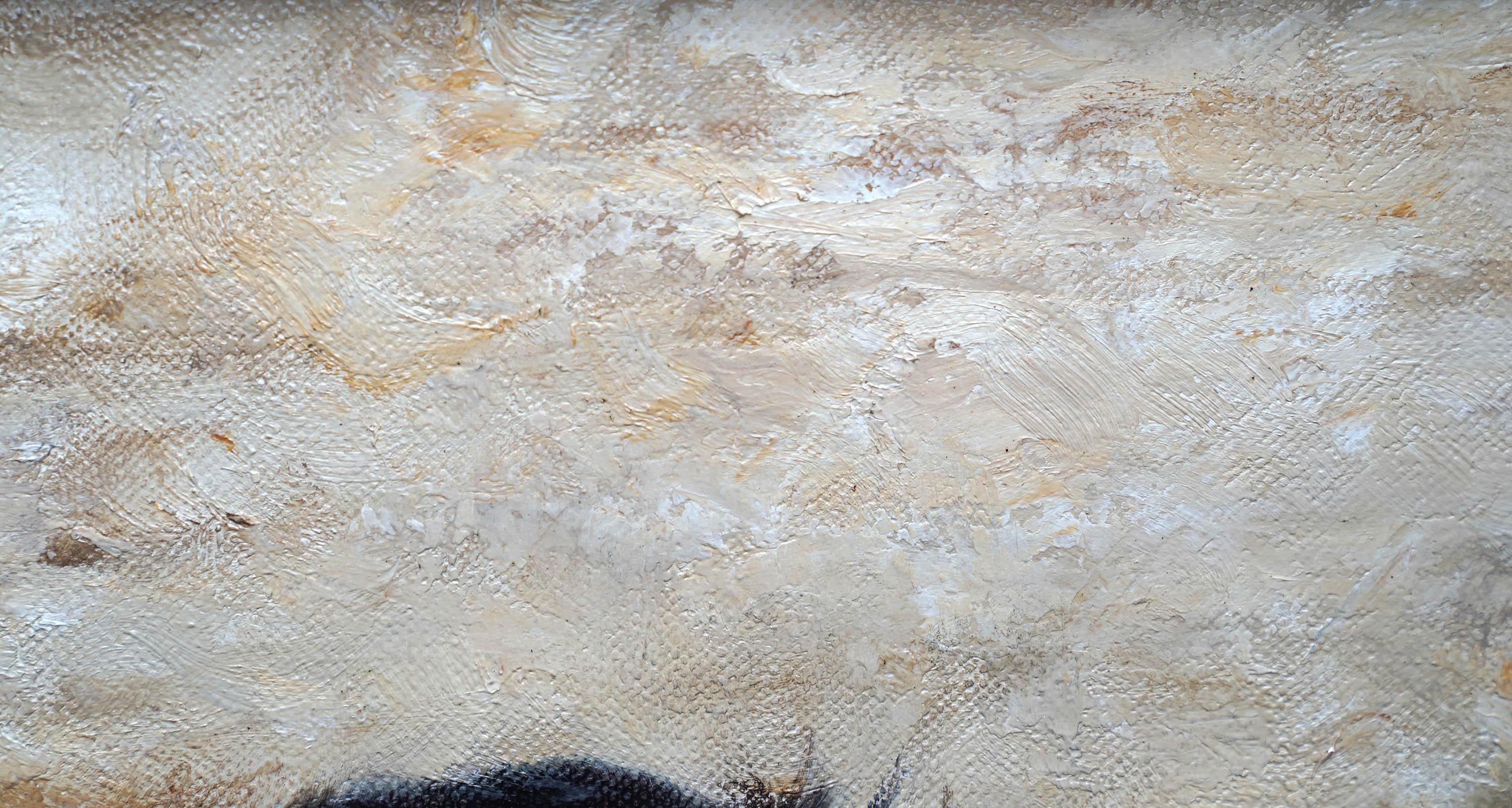 Ritratto di Spaniel - Quadro ad olio con ritratto di cane in stile edoardiano britannico in vendita 2