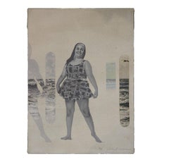 Vintage "Block Island Minuet" Portrait Painting