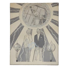 "Ritratto surrealista "Elettricità