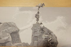 "Judge's Cave" Surrealist Collage