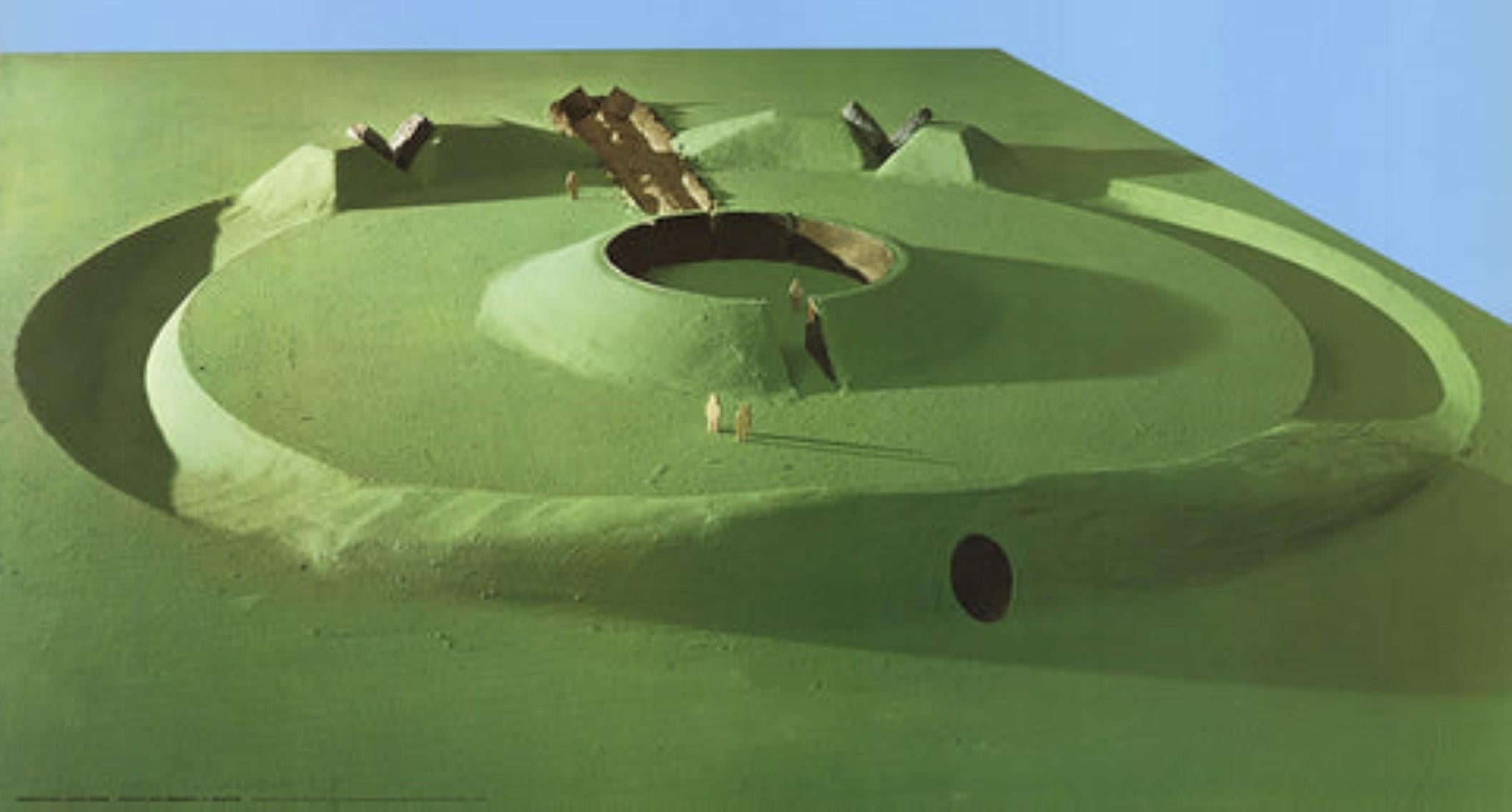 Observatory Earthwork-Project for Sonsbeek 71, Arnhem By Robert Morris For Sale 2