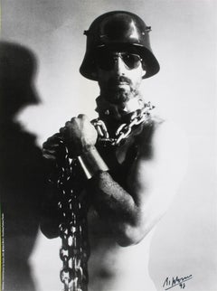 Robert Morris – handsigniertes europäisches Poster – ikonisches, berühmtes, kunsthistorisches Bild