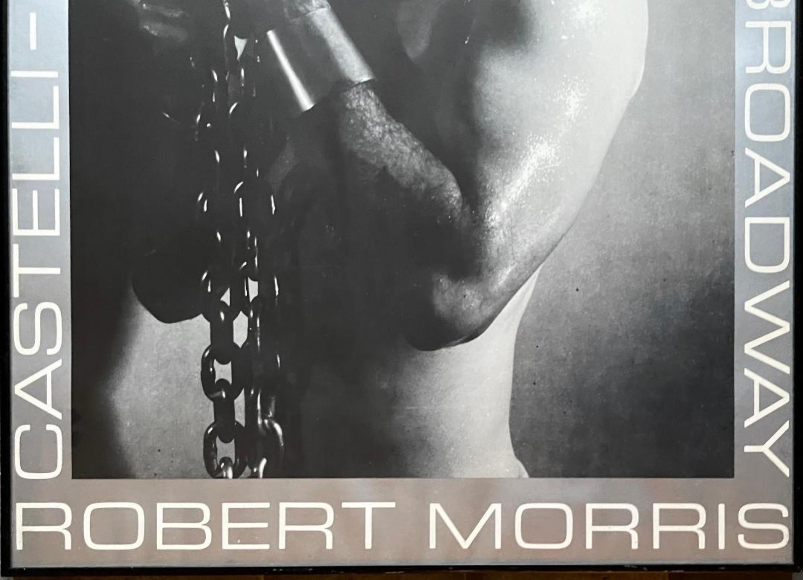Robert Morris: Labyrinths--Voice--Blind Time (The Castelli-Sonnabend Poster) For Sale 2