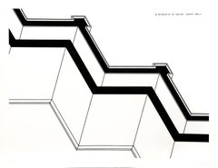 Muri di sicurezza, acquaforte minimalista di Robert Morris