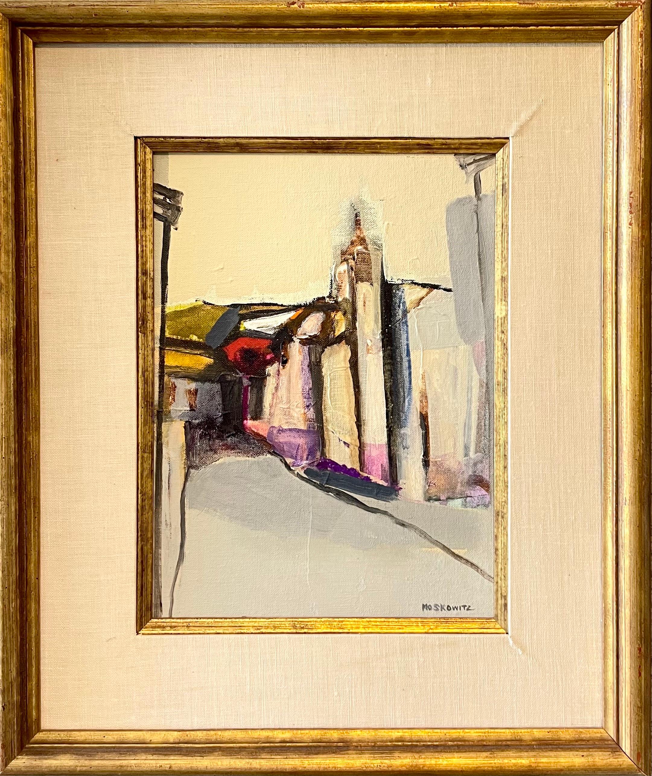 Robert Moskowitz, American (b.1935-)
Oil painting on Board

