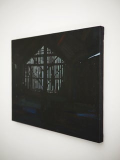 Barn 17 October 11:31 - Modern Expressive Landscape, Nature Painting