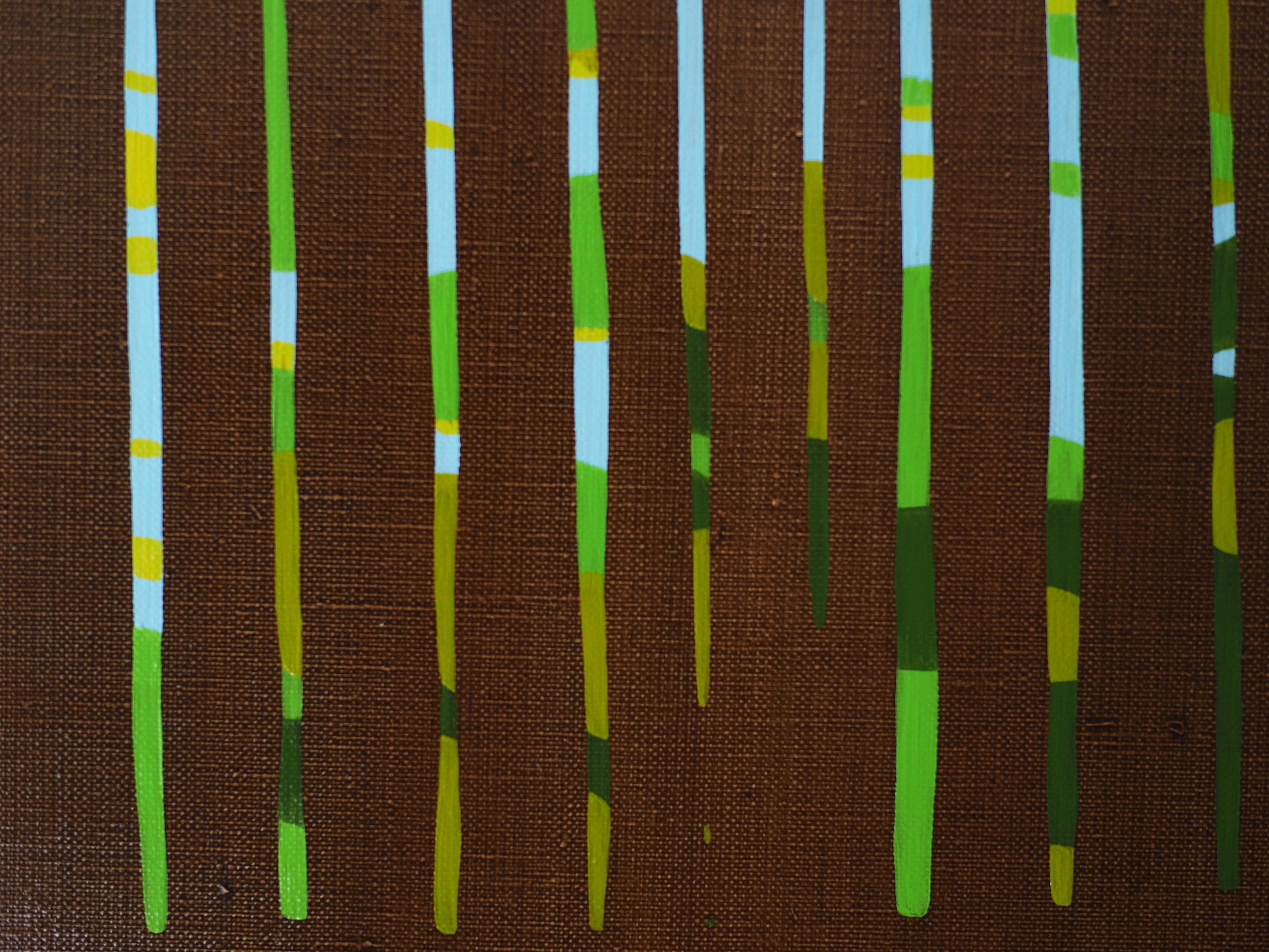 Barn 28 Augustr 16:56 - Contemporary Expressive Landscape Painting For Sale 8