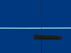 Boat 3 August 22:23 - Modern Nature Painting, Sea View, Landscape, Contemplative