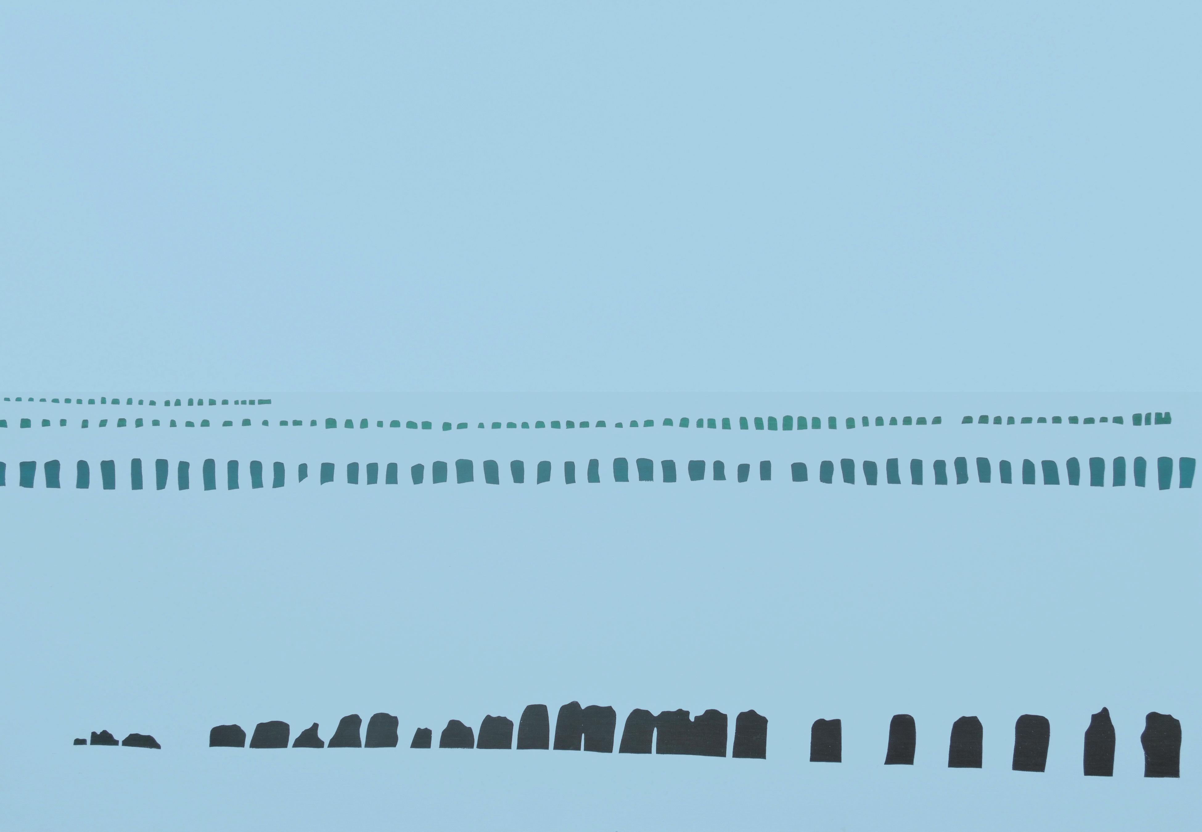 Brakewater 3 January 12:09 -  Seascape Painting, Minimalistic, Nature, Water 6